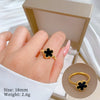 Titanium Steel Crown Pattern Minimalist Style Polished Unisex Ring