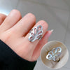 Titanium Steel Crown Pattern Minimalist Style Polished Unisex Ring