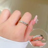 Titanium Steel Crown Pattern Minimalist Style Polished Unisex Ring