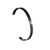 Titanium Steel Cshaped Open Bracelet Vacuum Plating Jewelry