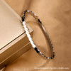 Titanium Steel Diamond Bracelet For Female Fashion Simple With Polishing