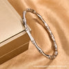 Titanium Steel Diamond Bracelet For Female Fashion Simple With Polishing
