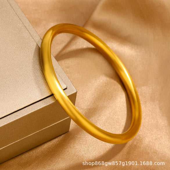 Titanium Steel Diamond Bracelet For Female Fashion Simple With Polishing