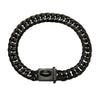 Titanium Steel Dog Chain Metal Collar Antibite Sixsided Grinding Polishing Vacuum Plating