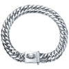 Titanium Steel Dog Chain Metal Collar Antibite Sixsided Grinding Polishing Vacuum Plating