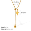 316L Stainless Steel Electroplated Fashion Ol Women's Allmatch Necklace
