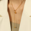 316L Stainless Steel Electroplated Fashion Ol Women's Allmatch Necklace