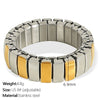 316L Stainless Steel Electroplated Ins Style Geometric Diamond Bracelet For Women