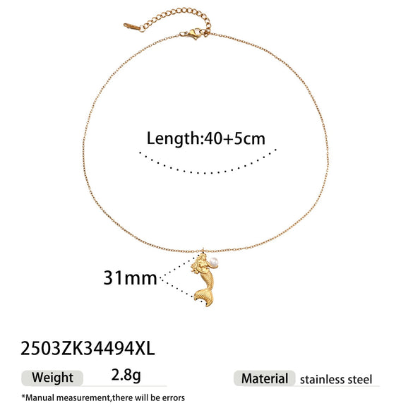 Titanium Steel Electroplated Jewelry Set For Women Including Necklace Earrings And Ring