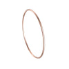Titanium Steel Electroplated Women's Linear Closed Bracelet