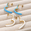 316L Stainless Steel Electroplating Elegant Explosions Women's Fashion Ear Studs