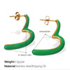 316L Stainless Steel Electroplating Elegant Explosions Women's Fashion Ear Studs