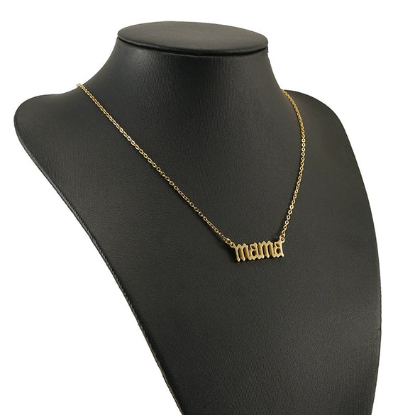 316L Stainless Steel English Letter Necklace For Women