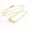 316L Stainless Steel English Letter Necklace For Women