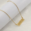 316L Stainless Steel English Letter Necklace For Women