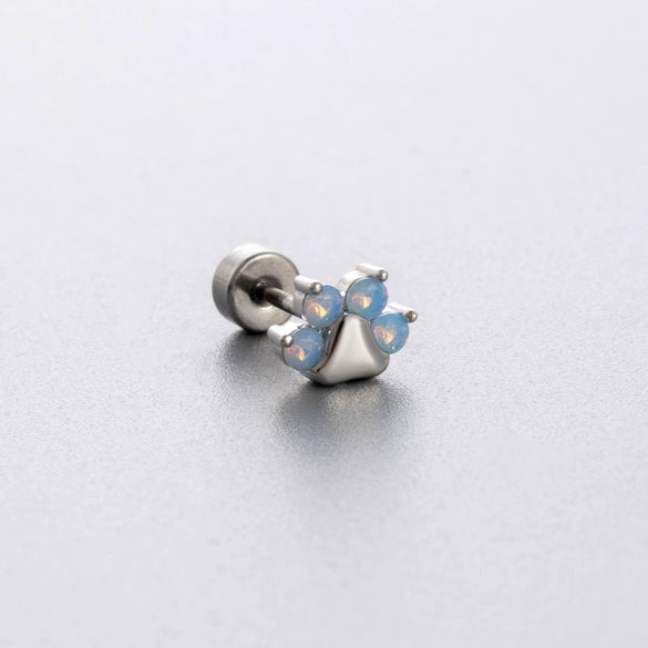 Titanium Steel Fairy Style Bow Shape Heart Shape Bow Pattern Zirconia Earrings For Women