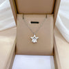 Titanium Steel Fivepointed Star Geometric Electroplating Minimalist Necklace Unisex Accessories