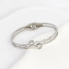 Titanium Steel Fivepointed Star Geometric Personality Fashion Waterproof Sweatproof Bracelet