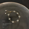 Titanium Steel Flower Diamond Women's Retro Bracelet