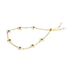 Titanium Steel Flower Diamond Women's Retro Bracelet