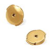 316L Stainless Steel Flying Saucer Earring Accessories Electroplated
