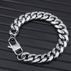 Titanium Steel Geometric Animal Zodiac Twist Chain Bracelet Polished Round Link Unisex Fashion Jewelry