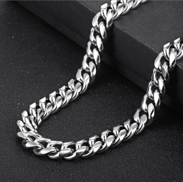 Titanium Steel Geometric Animal Zodiac Twist Chain Bracelet Polished Round Link Unisex Fashion Jewelry