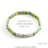 Titanium Steel Geometric Beaded Handmade Bracelet