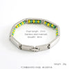 Titanium Steel Geometric Beaded Handmade Bracelet