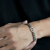 Titanium Steel Geometric Bracelet For Men And Unisex Wear Hip Hop Minimalist Electroplated Fashion Jewelry Accessory