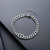 Titanium Steel Geometric Bracelet For Men And Unisex Wear Hip Hop Minimalist Electroplated Fashion Jewelry Accessory