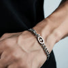 Titanium Steel Geometric Bracelet For Men And Unisex Wear Hip Hop Minimalist Electroplated Fashion Jewelry Accessory