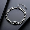 Titanium Steel Geometric Bracelet For Men And Unisex Wear Hip Hop Minimalist Electroplated Fashion Jewelry Accessory