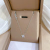 Titanium Steel Geometric Cartoon Style Electroplated Women's And Unisex Star Necklace