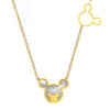Titanium Steel Geometric Cartoon Style Pendant Necklace For Unisex With Electroplating