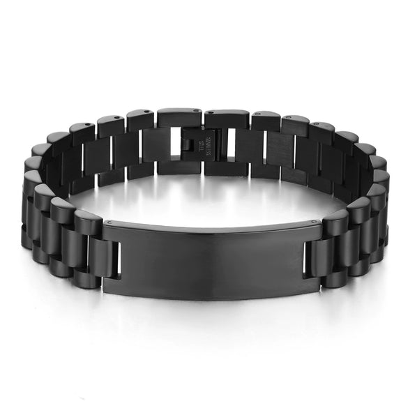 Titanium Steel Geometric Chain Bracelet Electroplated Fashion Unisex Wrist Bracelet