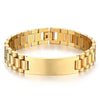 Titanium Steel Geometric Chain Bracelet Electroplated Fashion Unisex Wrist Bracelet