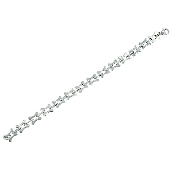 Titanium Steel Geometric Cross Chain Stitching Unisex Necklace
