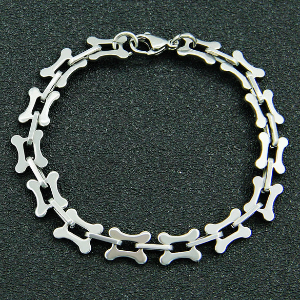 Titanium Steel Geometric Cross Chain Stitching Unisex Necklace