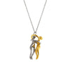316L Stainless Steel Geometric Detachable Necklace Electroplated Fashion Style
