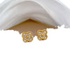Titanium Steel Geometric Diamond Light Luxury Earrings For Women