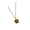 Titanium Steel Geometric Diamond Microencrusted Camellia Necklace For Women Ochain Accessory