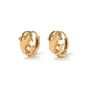 Titanium Steel Geometric Dolphin Earrings For Women Electroplated Minimalist Jewelry