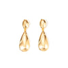 Titanium Steel Geometric Earrings For Women Simple Niche Design Electroplating