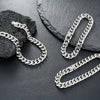 Titanium Steel Geometric Electroplated Chain Bracelet For Men And Women Simple Hip Hop Fashion Jewelry Wholesale