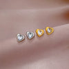 Titanium Steel Geometric Electroplated Minimalist Style Earrings For Women