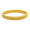 316L Stainless Steel Geometric Electroplated Spring Bracelet For Women
