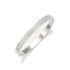 Titanium Steel Geometric Electroplated Three Rows Full Diamond Bracelet Jewelry Wholesale