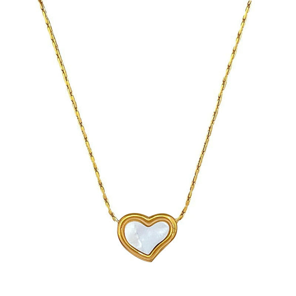 Titanium Steel Geometric Electroplated Unisex Minimalist Clavicle Necklace