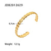Titanium Steel Geometric Electroplated Women's Bracelet